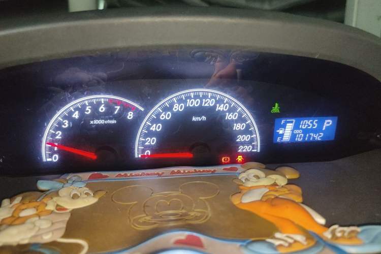 Used Toyota Yaris 2011 1.6E Automatic Charm Edition Instrument Cluster