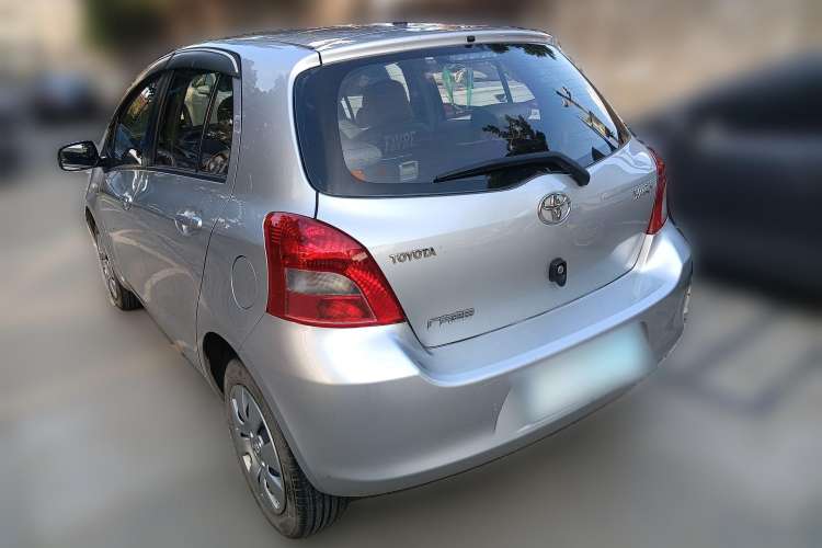 Used Toyota Yaris 2011 1.6E Automatic Charm Edition Rear Left 45 Deg