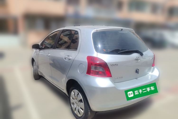 Used Toyota Yaris 2011 1.6E Automatic Charm Edition Rear Left 45 Deg