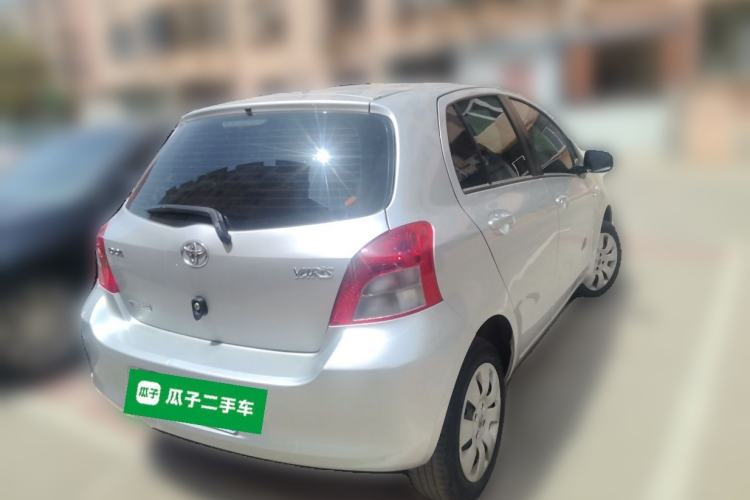 Used Toyota Yaris 2011 1.6E Automatic Charm Edition Rear Right 45 Deg