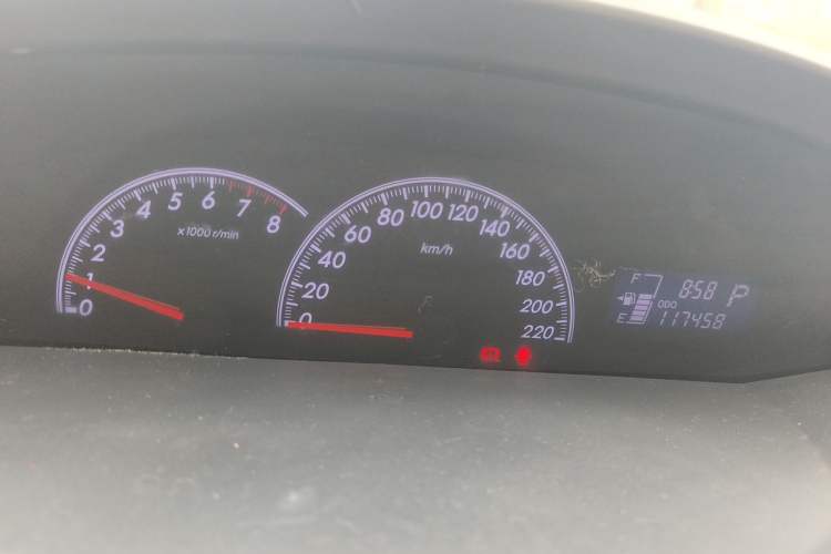 Used Toyota Yaris 2011 1.6E Automatic Charm Edition Instrument Cluster