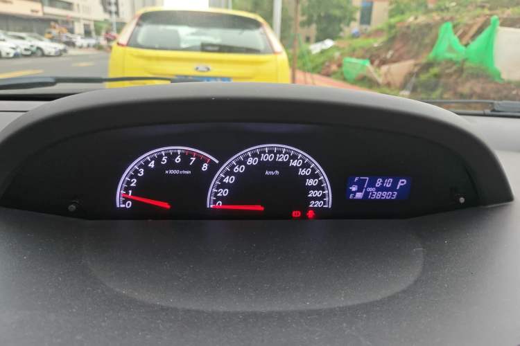 Used Toyota Yaris 2011 1.6E Automatic Charm Edition Instrument Cluster