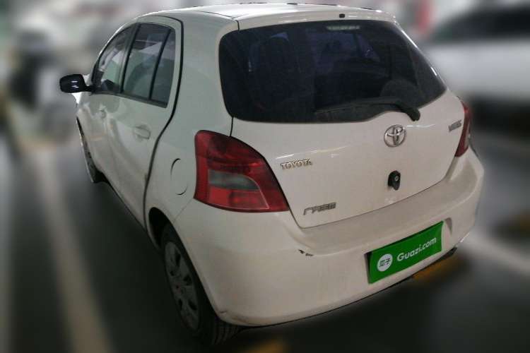 Used Toyota Yaris 2011 1.6E Automatic Charm Edition Rear Left 45 Deg