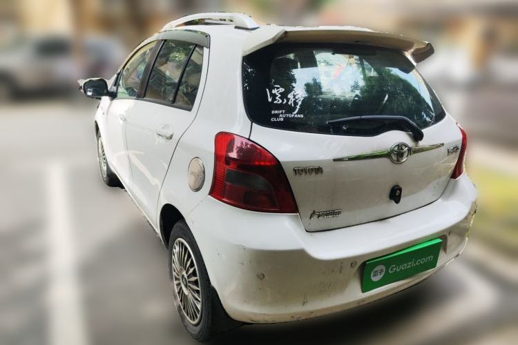 Used Toyota Yaris 2011 1.6E Automatic Charm Edition Rear Left 45 Deg