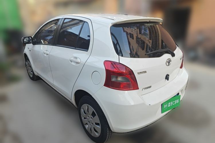 Used Toyota Yaris 2011 1.6E Automatic Charm Edition Rear Left 45 Deg