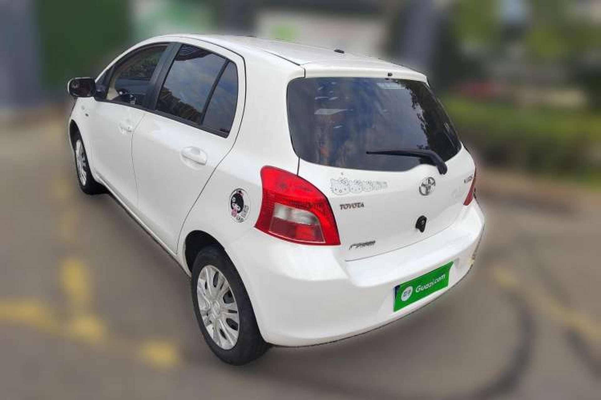 Used Toyota Yaris 2011 1.6E Automatic Charm Edition Rear Left 45 Deg