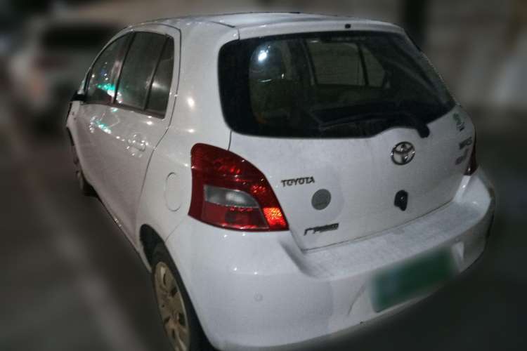 Used Toyota Yaris 2011 1.6E Automatic Charm Edition Rear Left 45 Deg