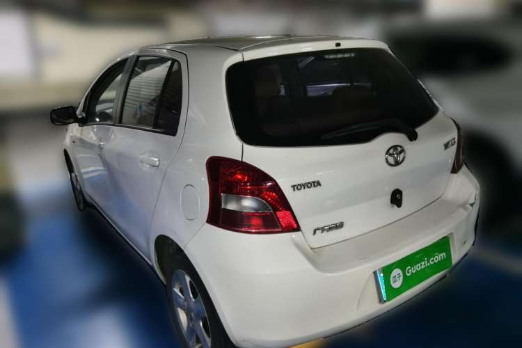 Used Toyota Yaris 2011 1.6E Automatic Charm Edition Rear Left 45 Deg