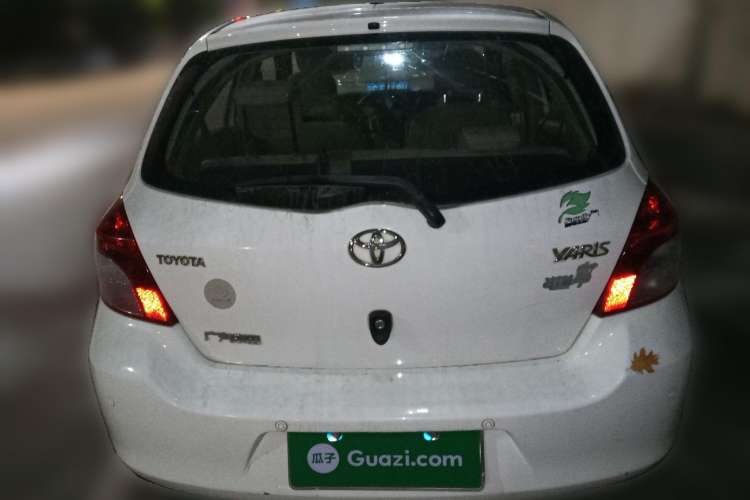 Used Toyota Yaris 2011 1.6E Automatic Charm Edition Rear