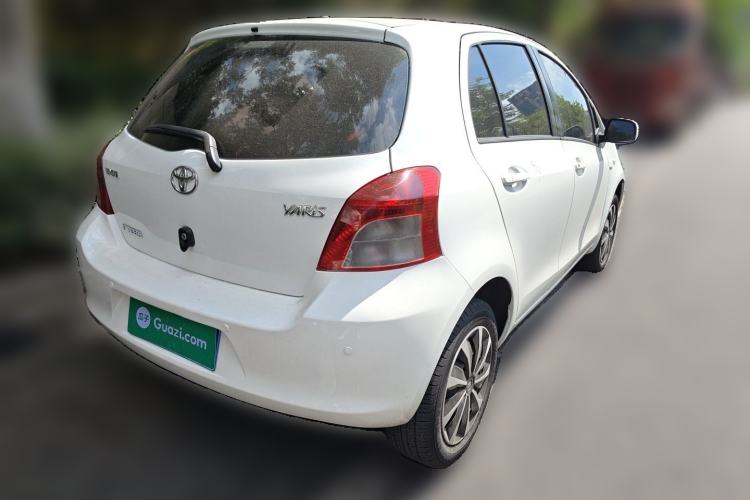 Used Toyota Yaris 2011 1.6E Automatic Charm Edition Rear Right 45 Deg