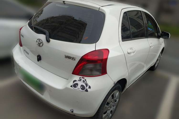 Used Toyota Yaris 2011 1.6E Automatic Charm Edition Rear Right 45 Deg