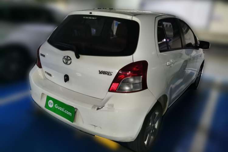 Used Toyota Yaris 2011 1.6E Automatic Charm Edition Rear Right 45 Deg