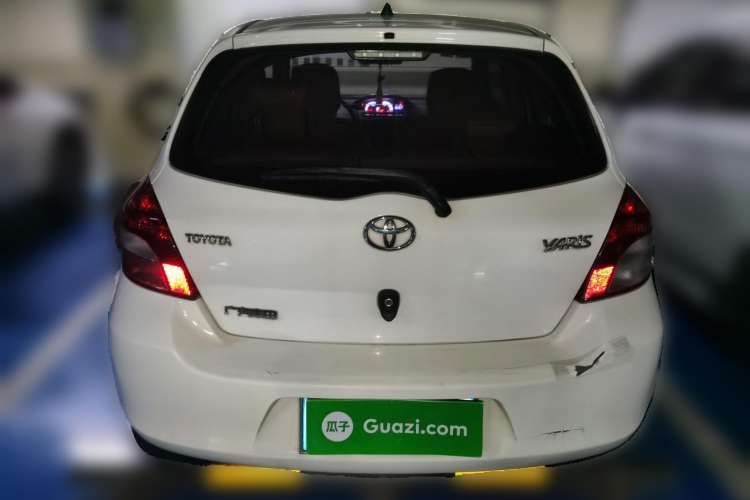Used Toyota Yaris 2011 1.6E Automatic Charm Edition Rear