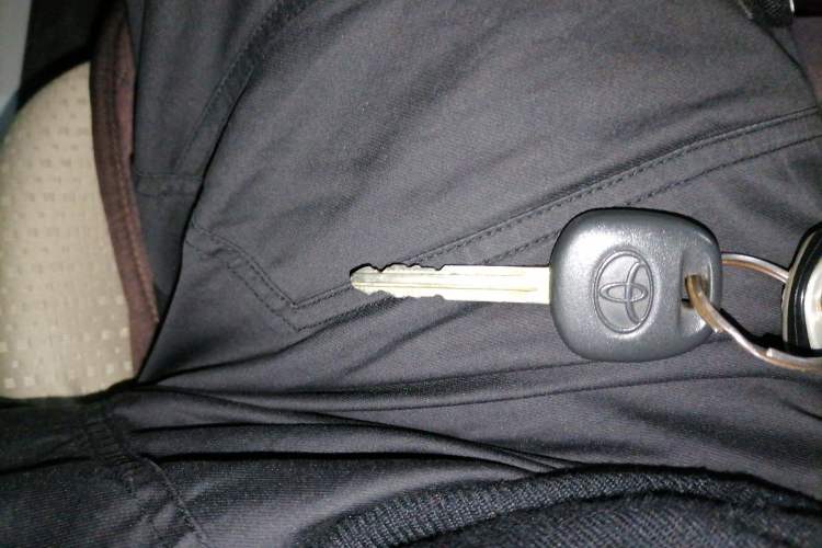 Used Toyota Yaris 2011 1.6E Automatic Charm Edition Vehicle Key