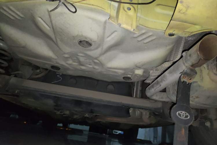 Used Toyota Yaris 2011 1.6E Automatic Charm Edition Chassis Rear
