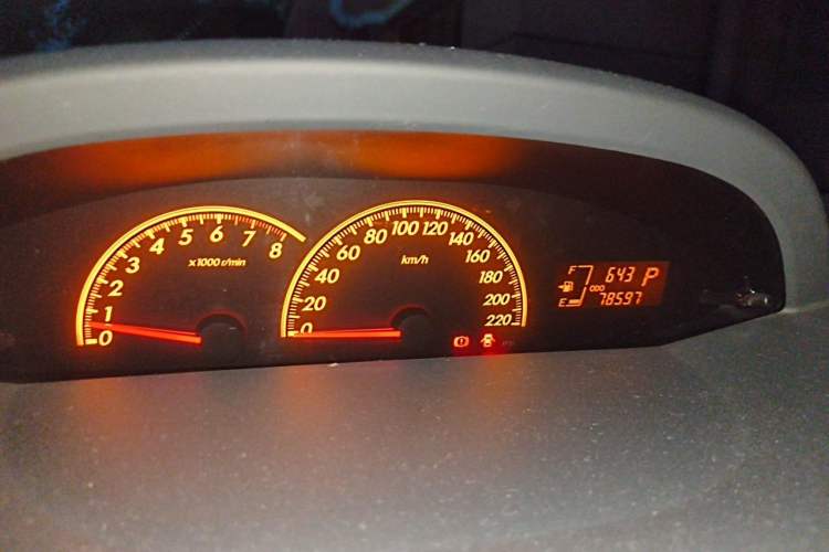 Used Toyota Yaris 2011 1.6E Automatic Charm Edition Instrument Cluster