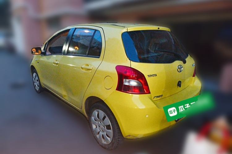 Used Toyota Yaris 2011 1.6E Automatic Charm Edition Rear Left 45 Deg