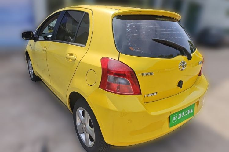 Used Toyota Yaris 2011 1.6 GS Automatic Sharp Edition Rear Left 45 Deg