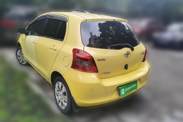 Used Toyota Yaris 2011 1.6E Automatic Charm Edition Rear Left 45 Deg