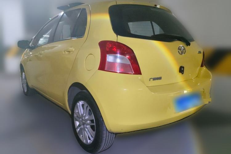 Used Toyota Yaris 2011 1.6E Automatic Charm Edition Rear Left 45 Deg