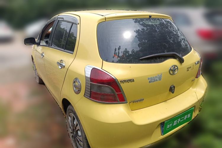 Used Toyota Yaris 2011 1.6E Automatic Charm Edition Rear Left 45 Deg