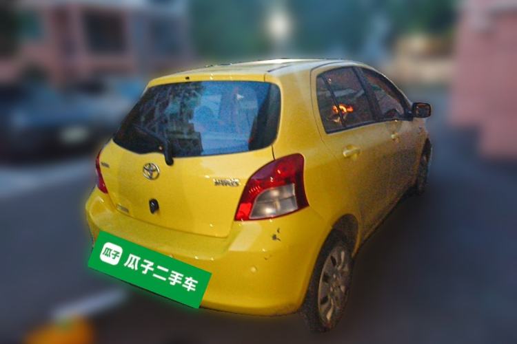 Used Toyota Yaris 2011 1.6E Automatic Charm Edition Rear Right 45 Deg