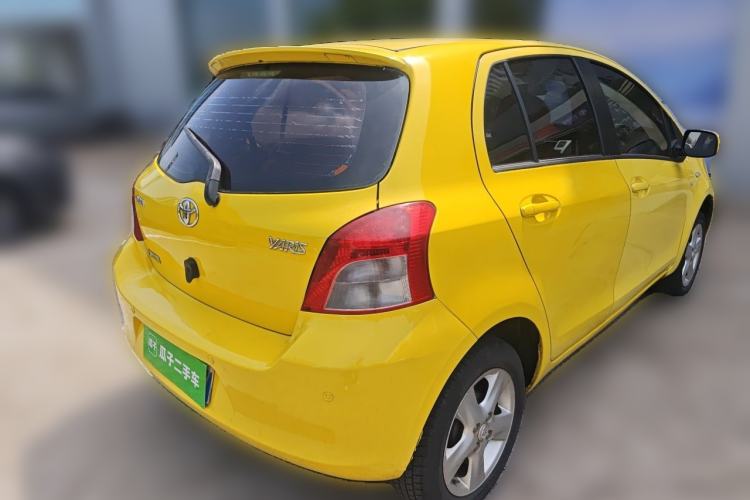 Used Toyota Yaris 2011 1.6 GS Automatic Sharp Edition Rear Right 45 Deg