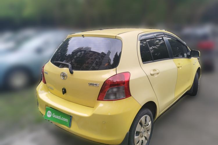 Used Toyota Yaris 2011 1.6E Automatic Charm Edition Rear Right 45 Deg