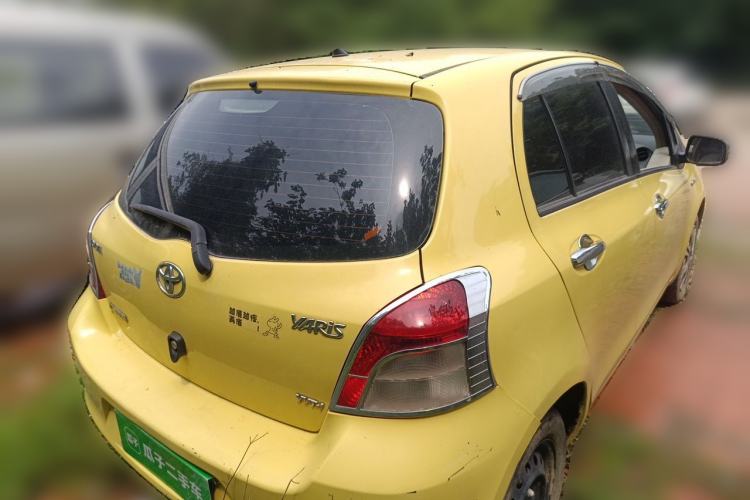 Used Toyota Yaris 2011 1.6E Automatic Charm Edition Rear Right 45 Deg