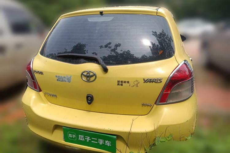 Used Toyota Yaris 2011 1.6E Automatic Charm Edition Rear