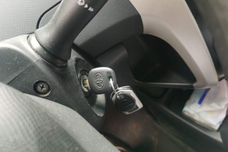 Used Toyota Yaris 2011 1.6E Automatic Charm Edition Vehicle Key
