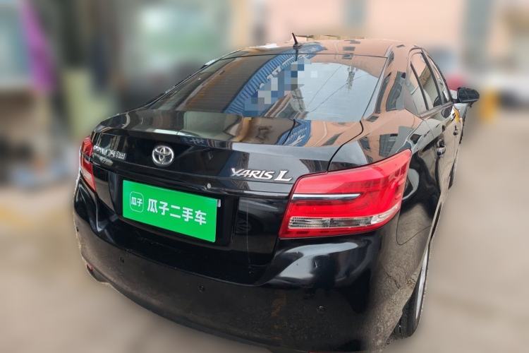 Used Toyota YARiS L Zhi Xiang 2017 1.5E CVT Dynamic Edition Rear Right 45 Deg