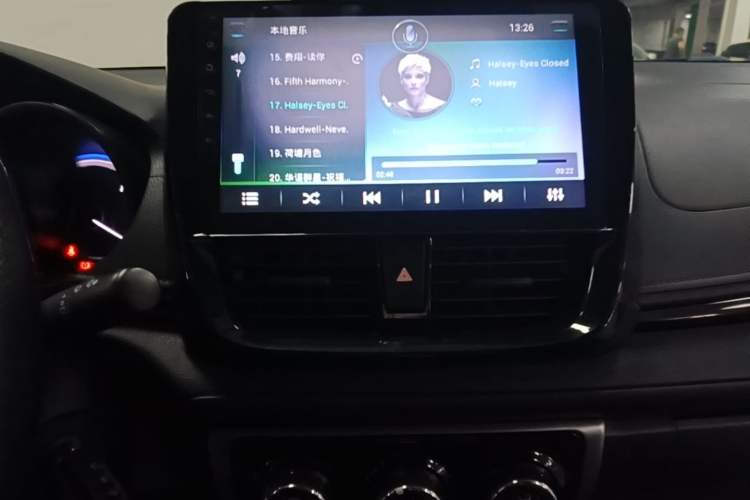 Used Toyota YARiS L Zhi Xiang 2017 1.5G CVT Xuan Dong Skyroof Edition Audio And AC Panel