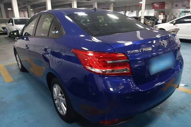 Used Toyota YARiS L Zhi Xiang 2017 1.5G CVT Xuan Dong Skyroof Edition Rear Left 45 Deg