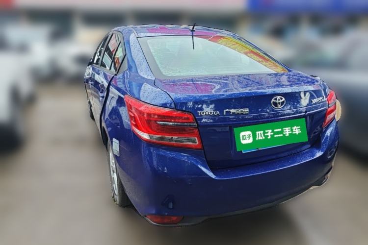 Used Toyota YARiS L Zhi Xiang 2017 1.5E CVT Dynamic Edition Rear Left 45 Deg