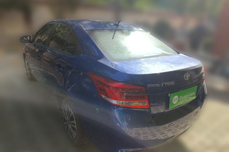 Used Toyota YARiS L Zhi Xiang 2017 1.5E CVT Dynamic Edition Rear Left 45 Deg