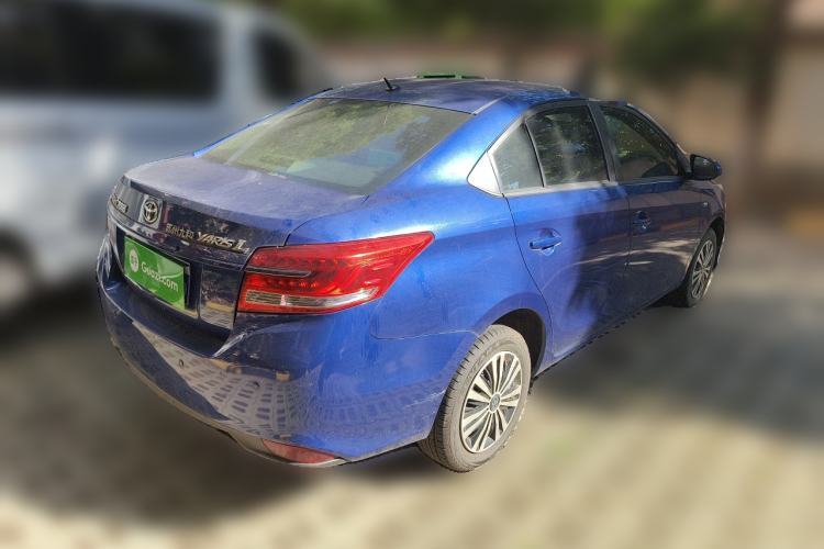 Used Toyota YARiS L Zhi Xiang 2017 1.5E CVT Dynamic Edition Rear Right 45 Deg
