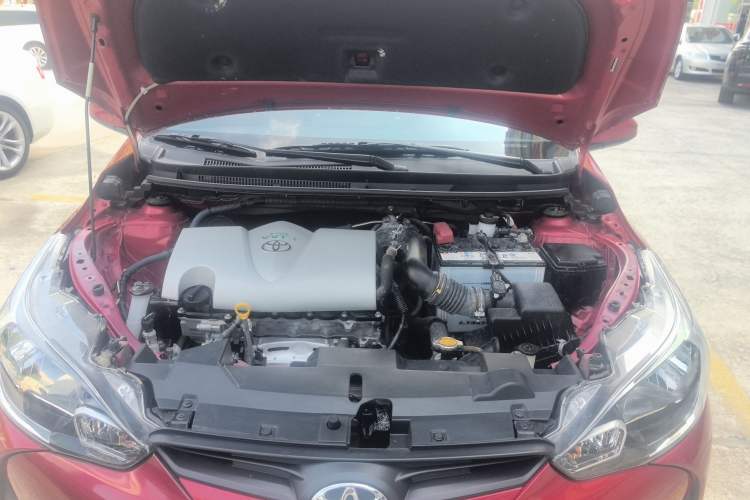Used Toyota YARiS L Zhi Xiang 2017 1.5E Manual Charm Edition Engine Bay
