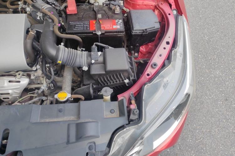 Used Toyota YARiS L Zhi Xiang 2017 1.5E CVT Dynamic Edition Engine Bay Left