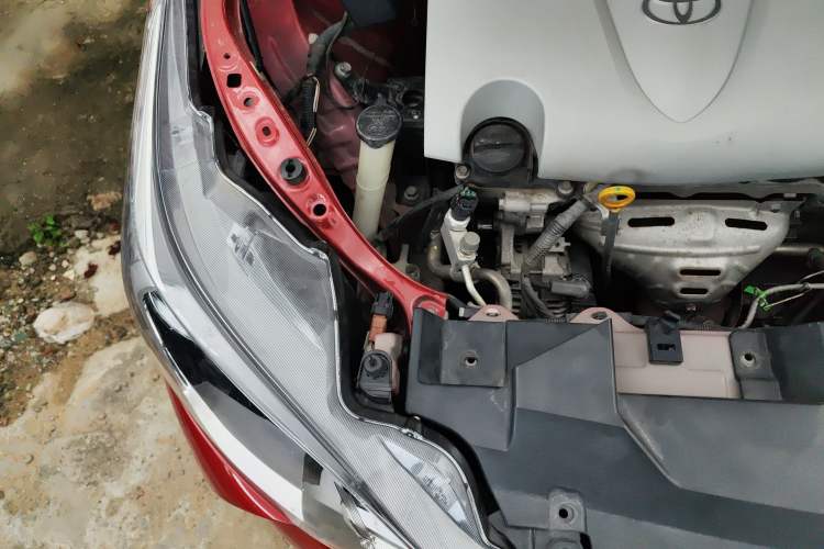 Used Toyota YARiS L Zhi Xiang 2017 1.5E CVT Dynamic Edition Engine Bay Right