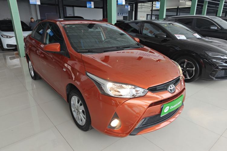 Used Toyota YARiS L Zhi Xiang 2017 1.5G CVT Xuan Dong Skyroof Edition Front Right 45 Deg