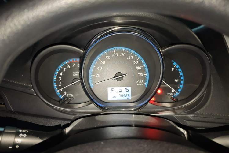 Used Toyota YARiS L Zhi Xiang 2017 1.5E CVT Dynamic Edition Instrument Cluster