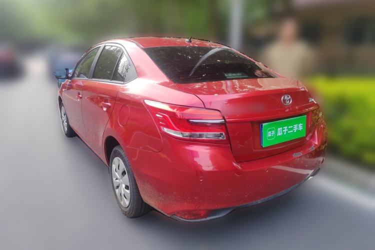 Used Toyota YARiS L Zhi Xiang 2017 1.5E CVT Dynamic Edition Rear Left 45 Deg