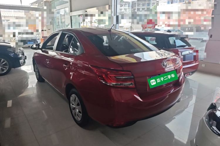 Used Toyota YARiS L Zhi Xiang 2017 1.5E CVT Dynamic Edition Rear Left 45 Deg