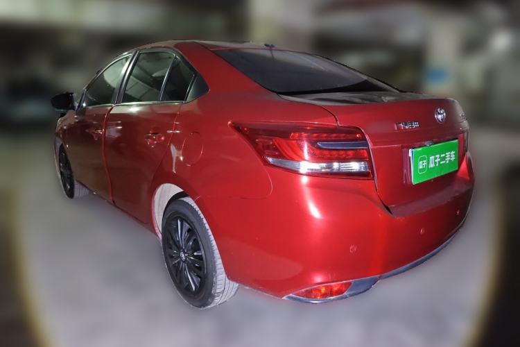 Used Toyota YARiS L Zhi Xiang 2017 1.5E CVT Dynamic Edition Rear Left 45 Deg