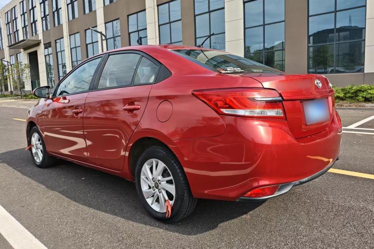 Used Toyota YARiS L Zhi Xiang 2017 1.5G CVT Xuan Dong Skyroof Edition Rear Left 45 Deg