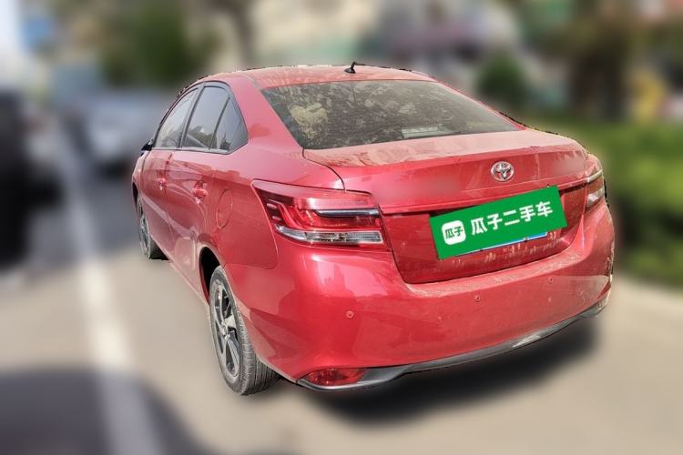 Used Toyota YARiS L Zhi Xiang 2017 1.5E CVT Dynamic Edition Rear Left 45 Deg