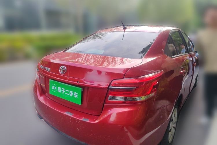 Used Toyota YARiS L Zhi Xiang 2017 1.5E CVT Dynamic Edition Rear Right 45 Deg