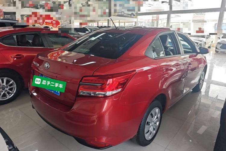 Used Toyota YARiS L Zhi Xiang 2017 1.5E CVT Dynamic Edition Rear Right 45 Deg