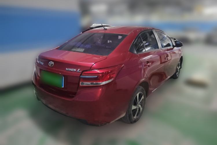 Used Toyota YARiS L Zhi Xiang 2017 1.5E CVT Dynamic Edition Rear Right 45 Deg